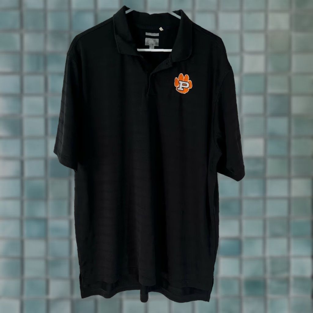 Adidas Adidas Polo Shirt Mens Short Sleeve Collared Black Golf T Shirt Size XXL Size US XXL / EU 58 / 5 - 1 Thumbnail