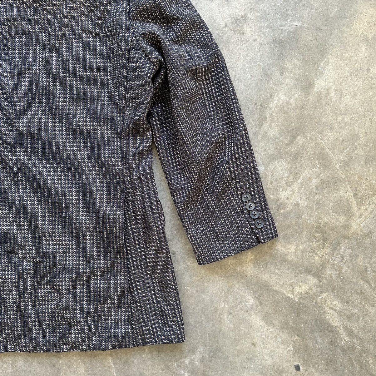 Burberry Vintage Burberry Pattern Blazer Mix Colour Size 40S - 9 Thumbnail