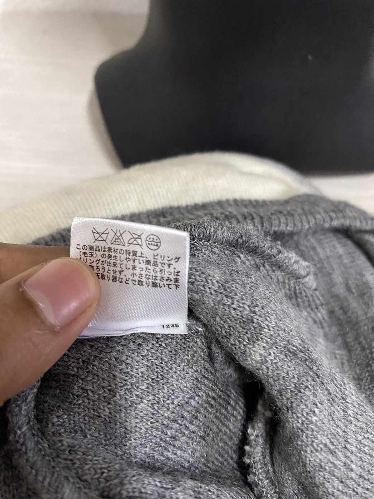 Japanese Brand × Uniqlo Japanese Brand Uniqlo Stripe Design Beanie Hat Size ONE SIZE - 6 Thumbnail