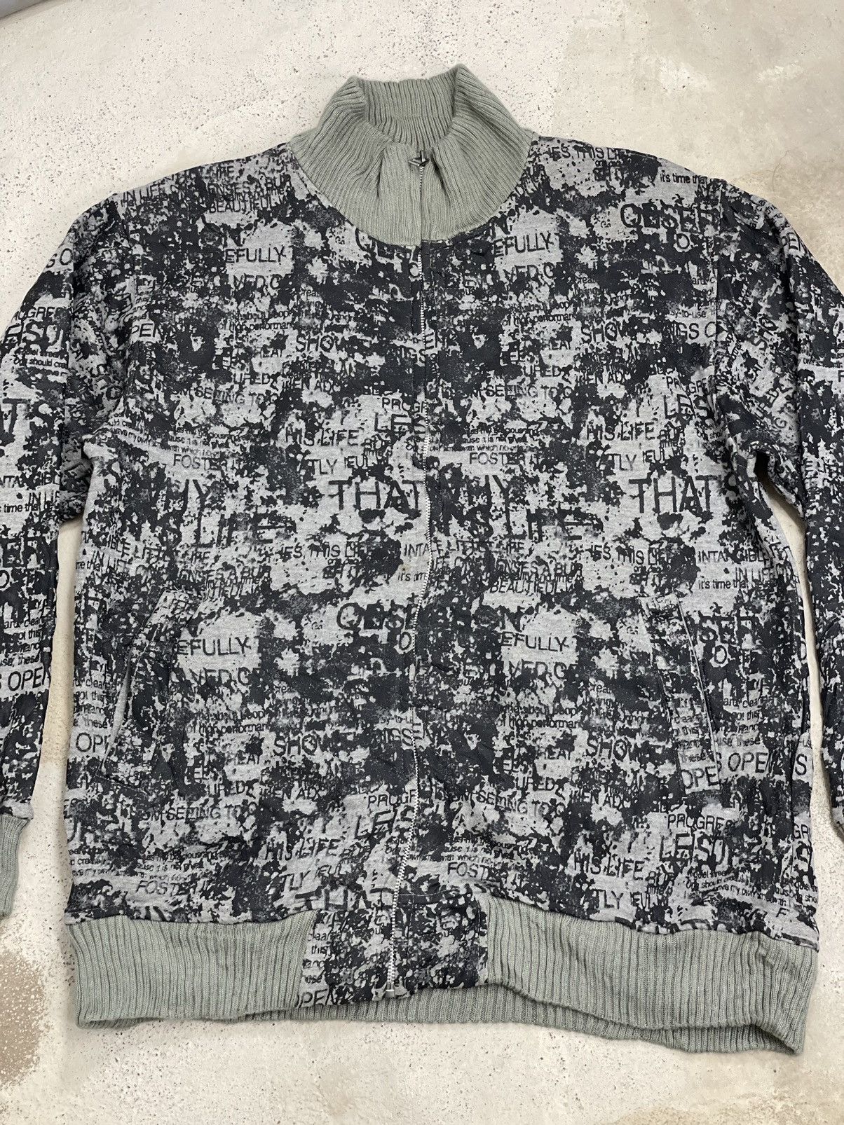 Bullet Noise Bullet Noise Sweater Full Wording Seditionaries Japan Punk Size US L / EU 52-54 / 3 - 4 Thumbnail