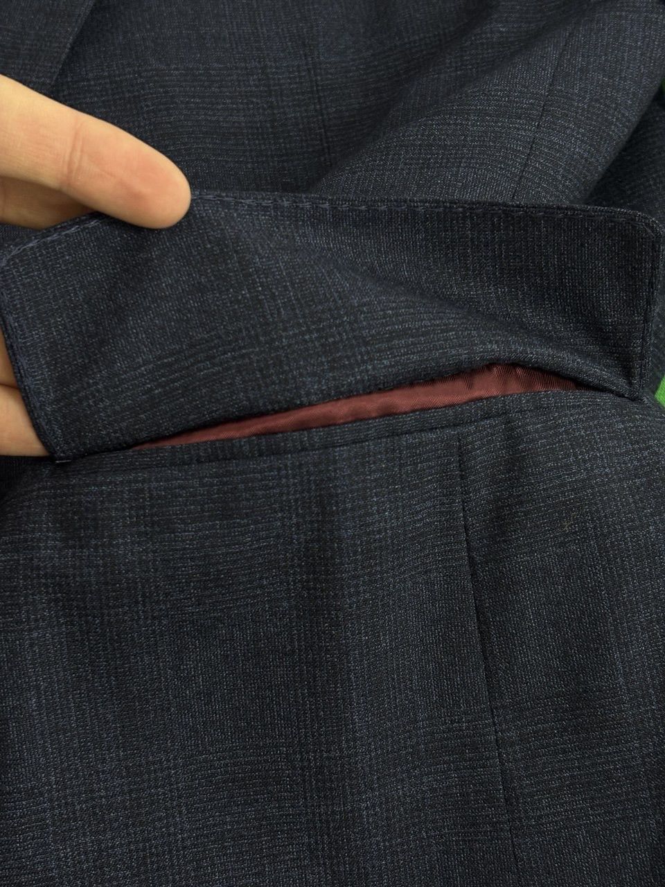 Boggi Boggi Milano x Loro Piano Ing Wool Checked Blazer Men’s 48R Size 48R - 21 Thumbnail