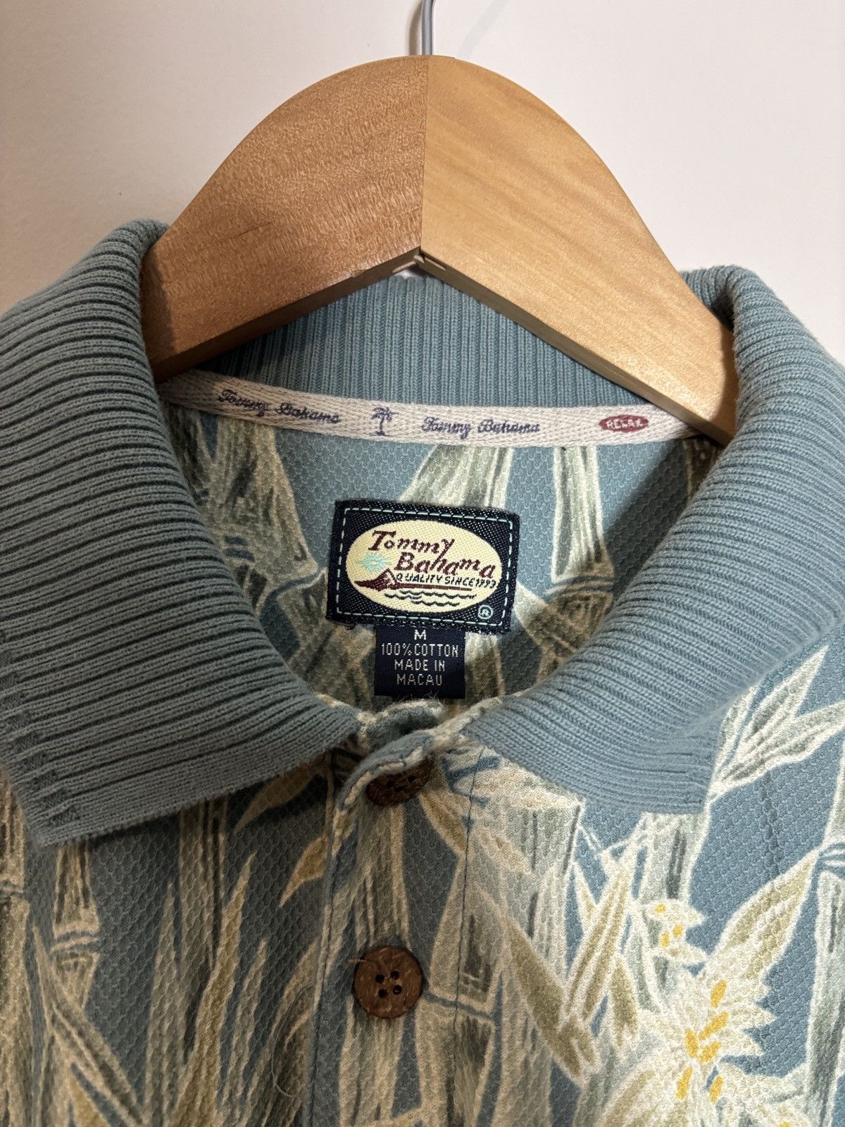 Tommy Bahama Vintage Tommy Bahama Polo Shirt Hawaiian Medium Size US M / EU 48-50 / 2 - 3 Thumbnail