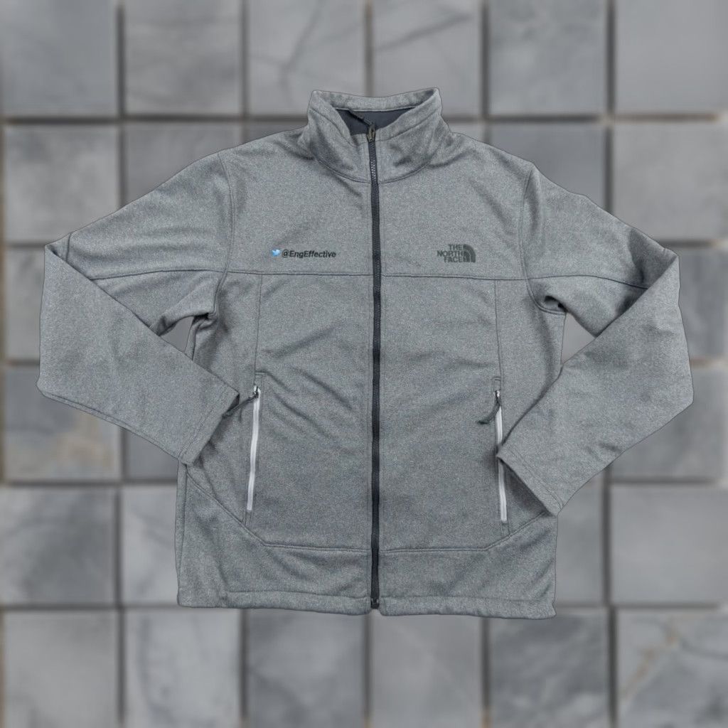 The North Face VINTAGE The North Face Windwall Jacket Men’s Medium Gray Full Zip Outdoor Windbreaker Size US M / EU 48-50 / 2 - 1 Thumbnail