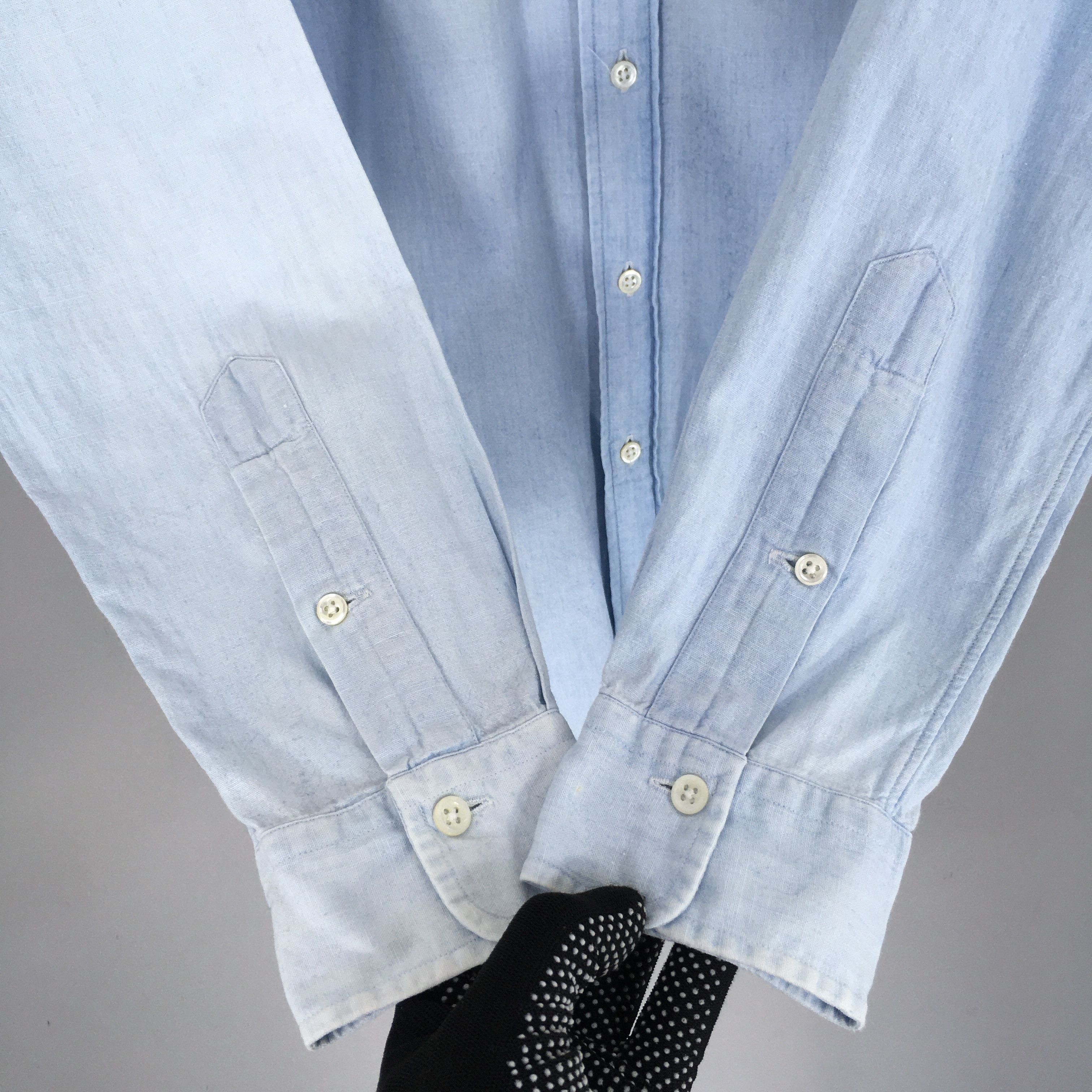 Polo Ralph Lauren Vintage Polo Country Ralph Lauren Denim Shirt Small Size US S / EU 44-46 / 1 - 4 Thumbnail