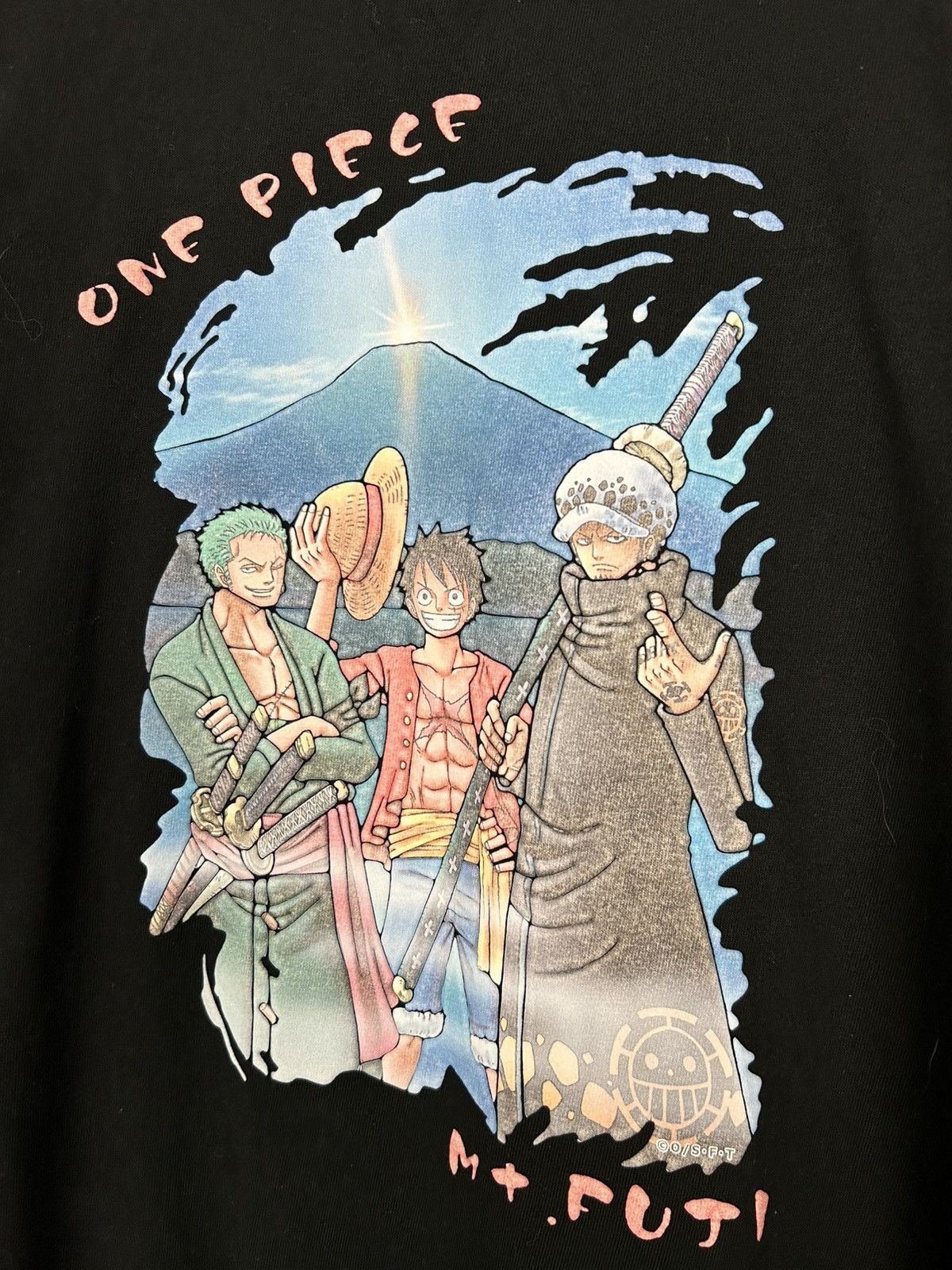 Anime Vintage Anime One Piece Japanese Graphic Tee Alternative Size US XS / EU 42 / 0 - 3 Thumbnail