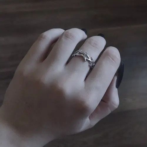 Jewelry Irregular Thorns Adjustable Ring Size ONE SIZE - 1 Thumbnail