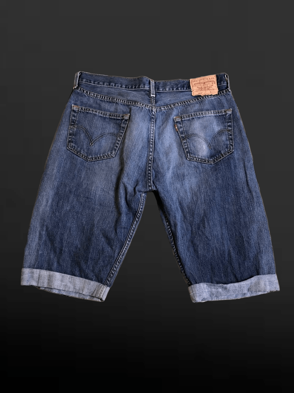 Levi's LEVI'S Mens 501 Denim Shorts Blue Cotton Size US 36 / EU 52 - 1 Thumbnail