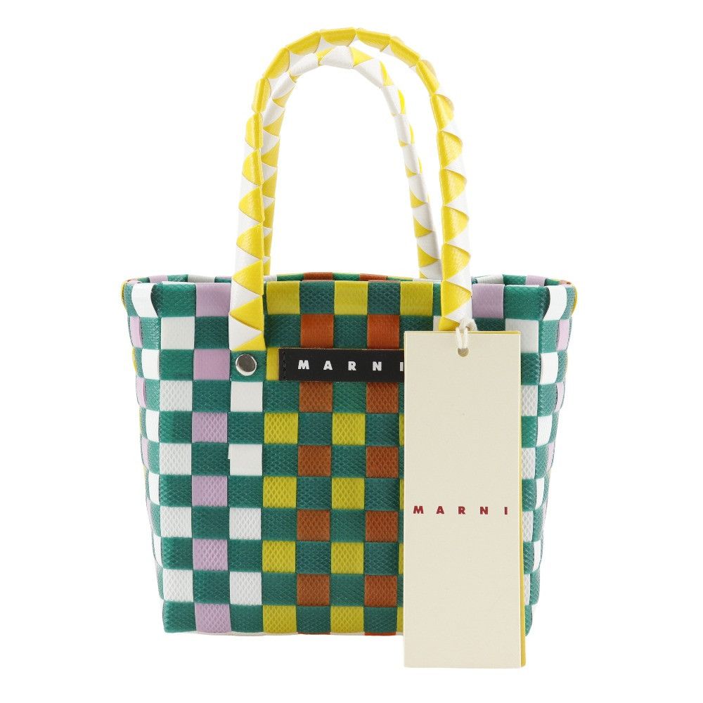 Marni Marni Marni Woven Micro Basket Polypropylene Handbag Plastic Handbag MW55F DUTY FREE for USA Size ONE SIZE - 1 Thumbnail