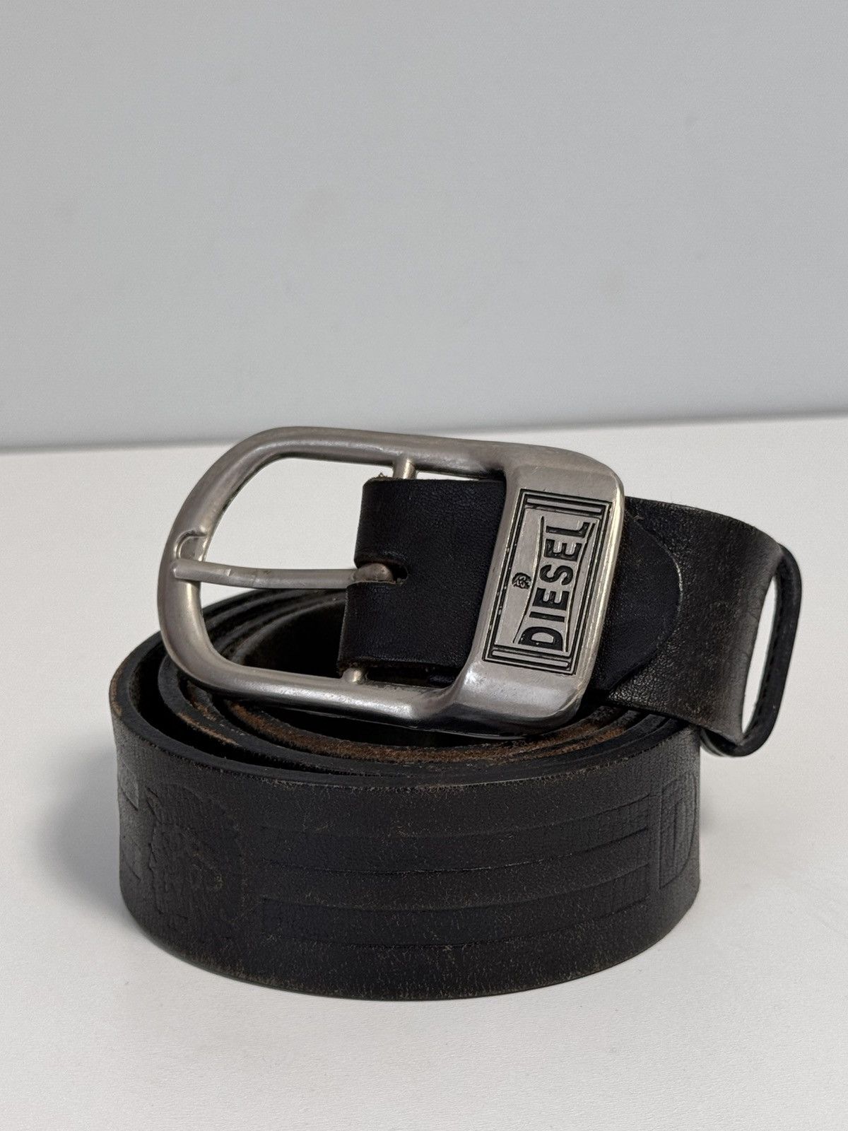 Diesel Diesel Vintage Y2K style hype Leather Belt Size ONE SIZE - 1 Thumbnail