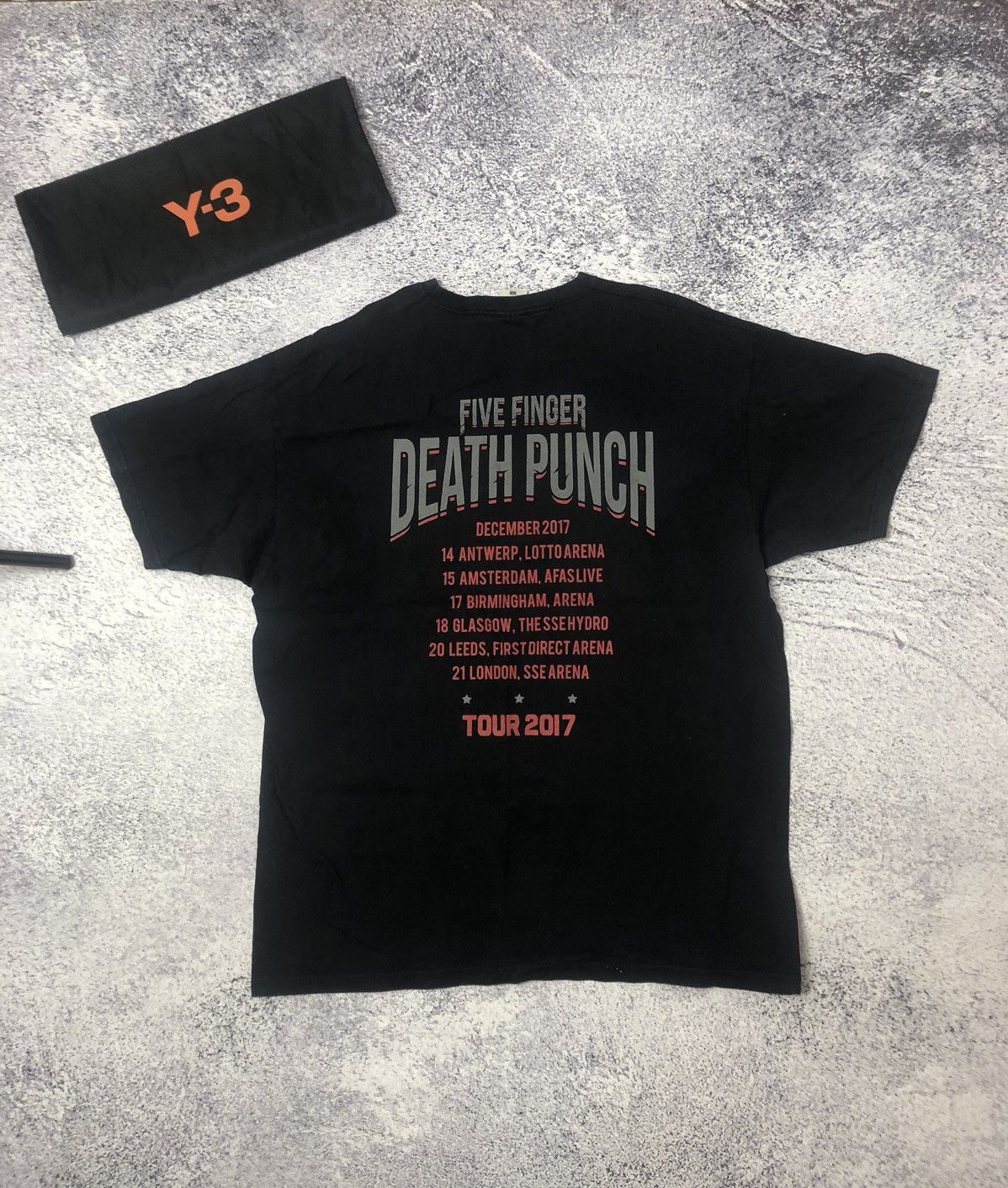 Band Tees Vintage merch t-shirt size Xl big logo y2k casual men’s ykk Size US XL / EU 56 / 4 - 6 Thumbnail