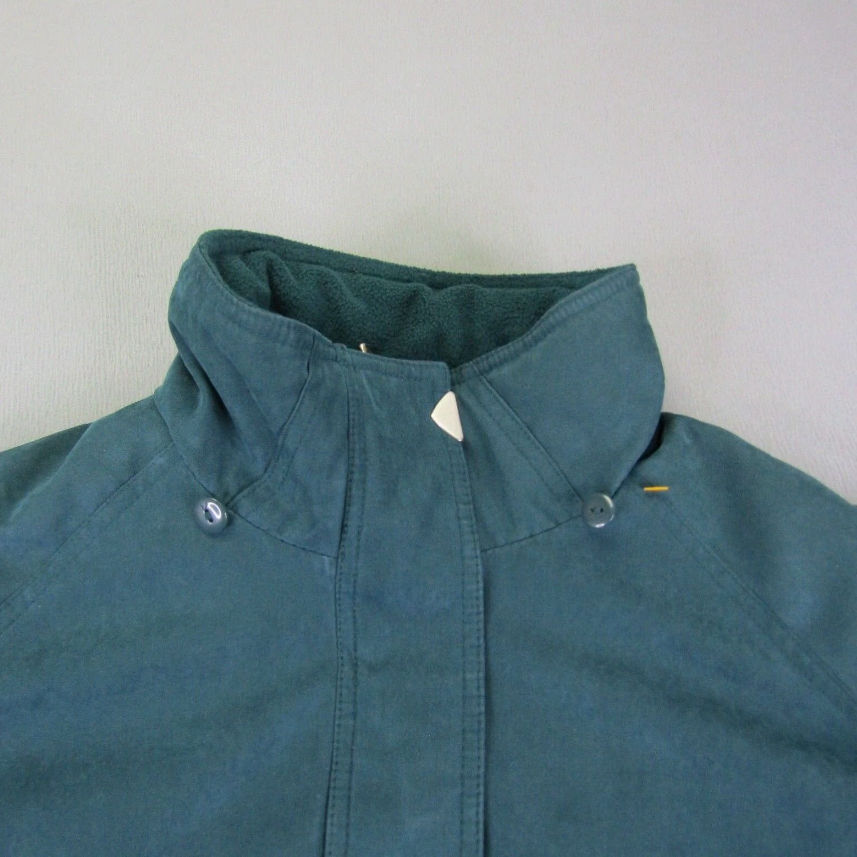 Mackintosh VINTAGE Mackintosh Jacket Womens XL Blue Turquoise Quilted Zip Puffer Jacket Insulated Lined Full Zip Pockets 90s Outdoor Mens Womens Girls? Size XL / US 12-14 / IT 48-50 - 2 Thumbnail