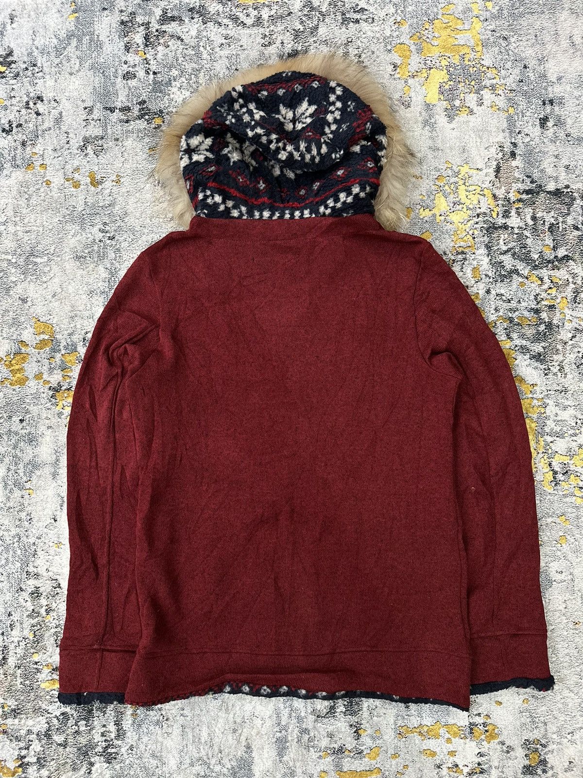 20471120 IF SIX WAS NINE LGB STYLE FUR ZIP HOODIE DOUBLE ZIPPER Size US M / EU 48-50 / 2 - 8 Thumbnail