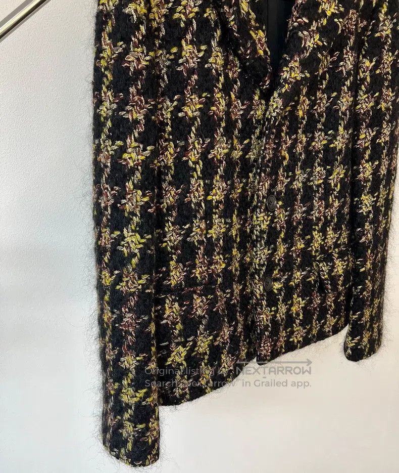 Comme des Garcons Comme Des Garcons Chanel Style Mixed Wool Jacket Size S / US 4 / IT 40 - 4 Thumbnail
