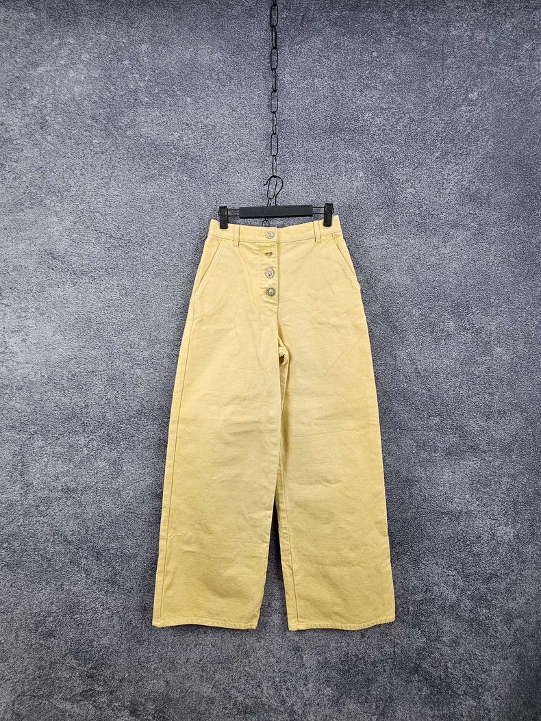 Chanel Chanel Solid color casual pants Size 25" / US 0 / IT 36 - 1 Thumbnail