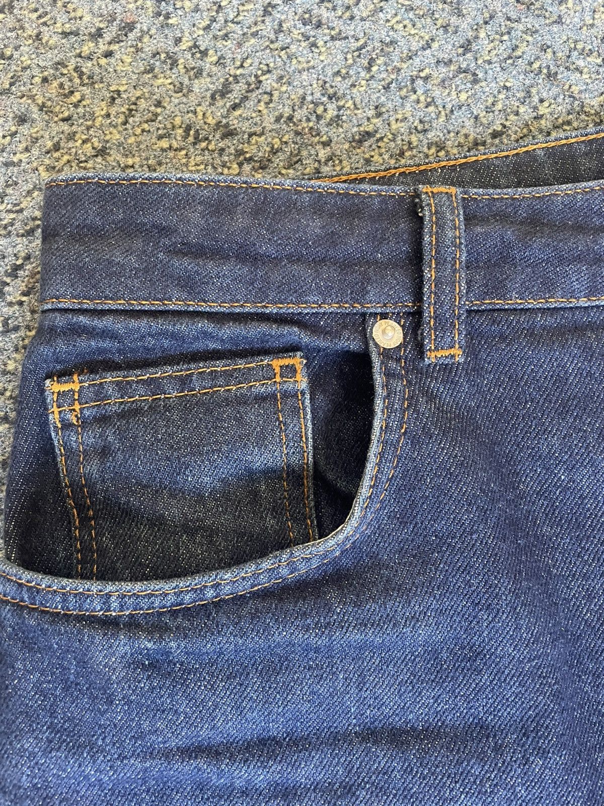 Pearled Ivory Pearled ivory raw indigo 1211’s 32 waist 34 inseam Size US 32 / EU 48 - 6 Thumbnail