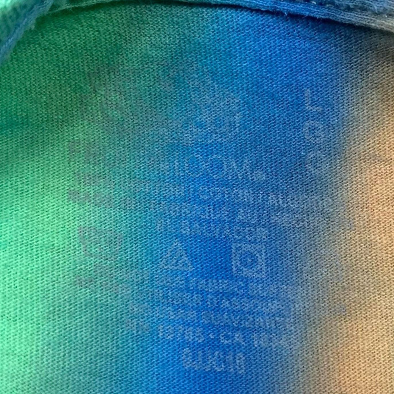 Fruit Of The Loom CAMARO (1975) “Z-28 Rules Ok!” Muscle Car Cartoon Tie Dye T-Shirt Multicoloured Large M Mens Graphic 80s Vintage print Size US M / EU 48-50 / 2 - 4 Thumbnail