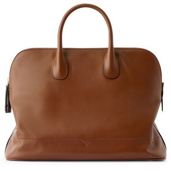 Valextra VALEXTRA Large Sublime Brown Leather Handbag New & Authentic Size ONE SIZE - 2 Thumbnail