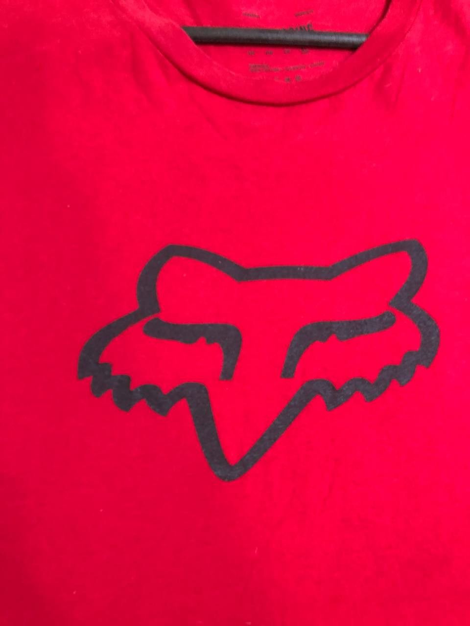 Fox Racing Fox Racing Print Red Y2K Vintage Short Sleeve T Shirts Size US XL / EU 56 / 4 - 4 Thumbnail