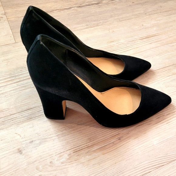 High velvet pumps - Saks Fifth Avenue