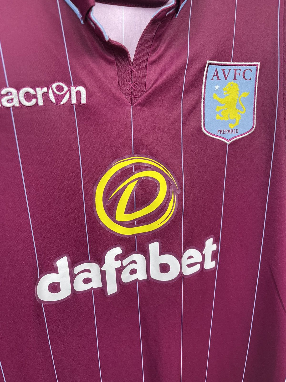 Macron Aston Villa Home Football Shirt 2014/15 Adults Size XLMacron Size US XL / EU 56 / 4 - 4 Thumbnail