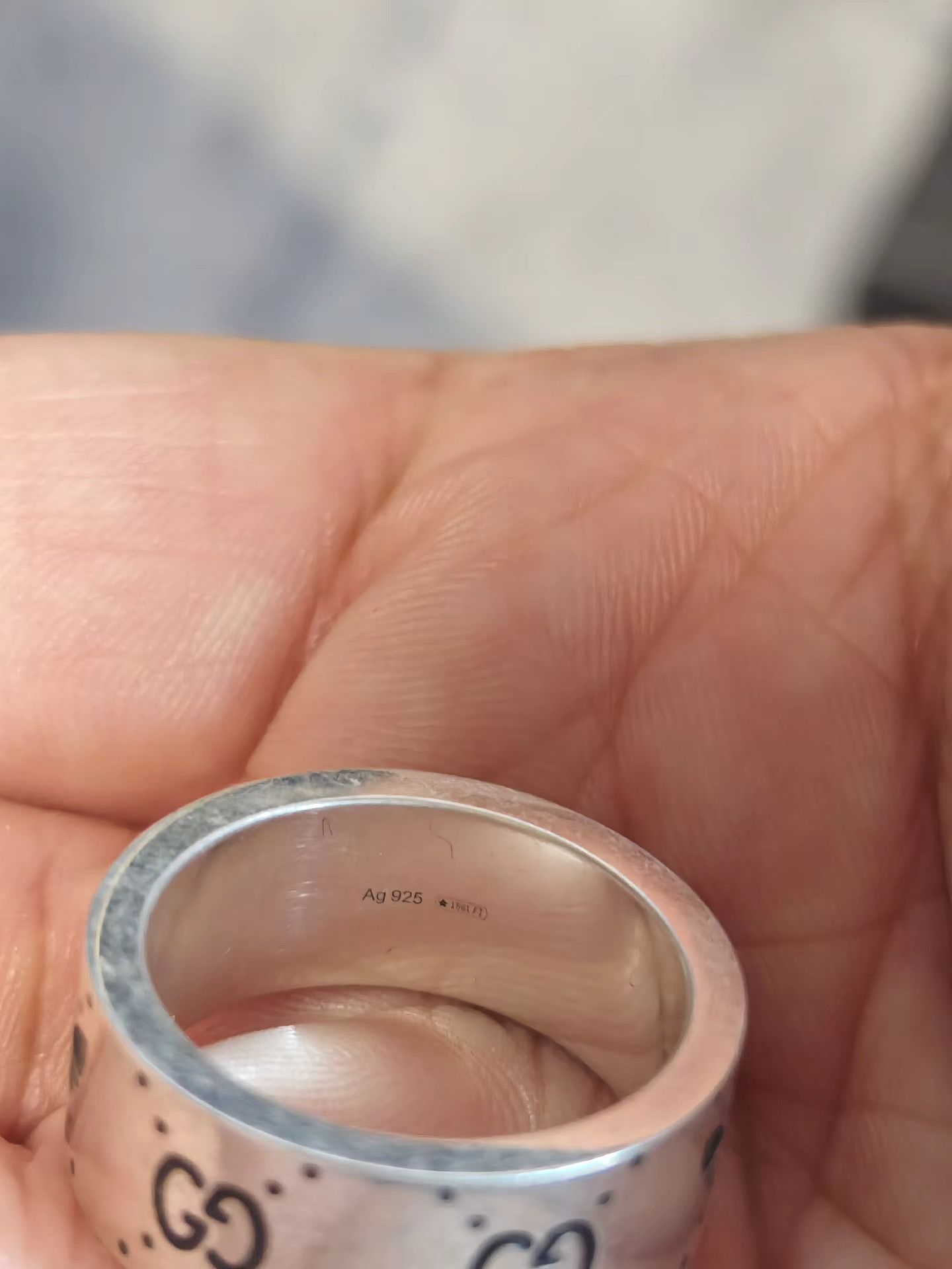 Gucci GUCCI × adidas collaboration ring Size ONE SIZE - 3 Thumbnail