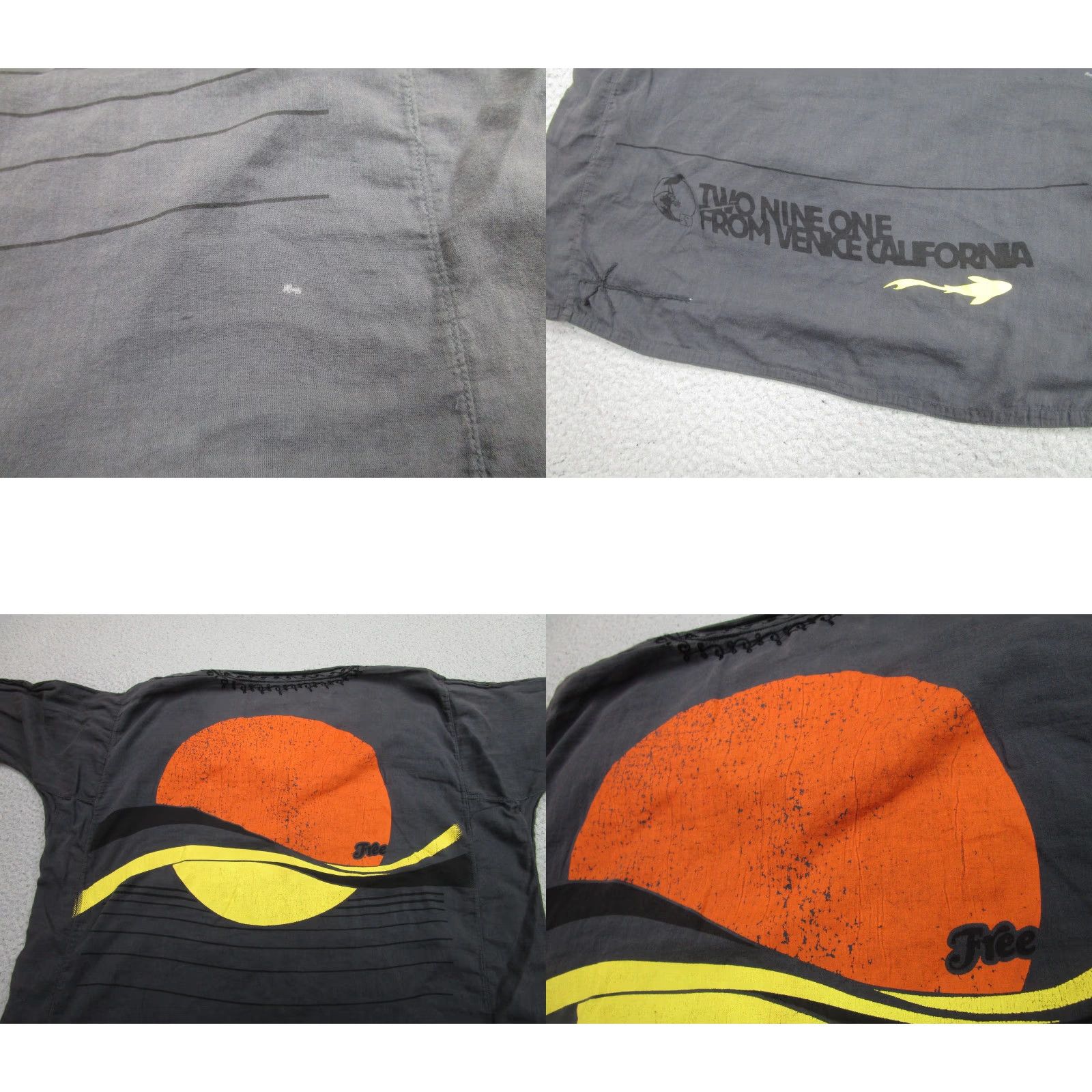 Vintage Two Nine One Shirt Womens L Embroidered Henley Graphic 291 Venice California Size L / US 10 / IT 46 - 9 Thumbnail