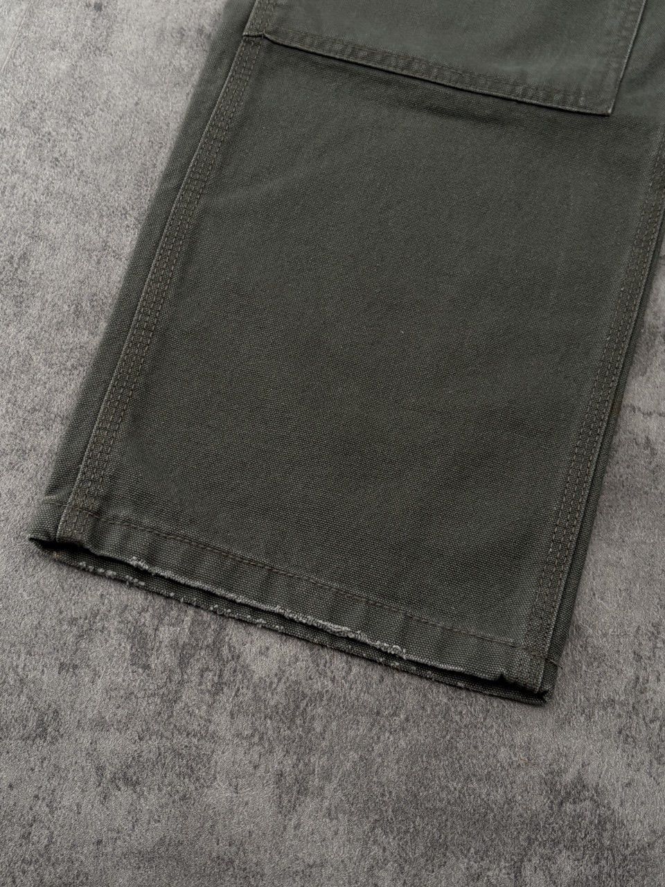 Carhartt Double Knee Duck Canvas Moss Green Carpenter Pant