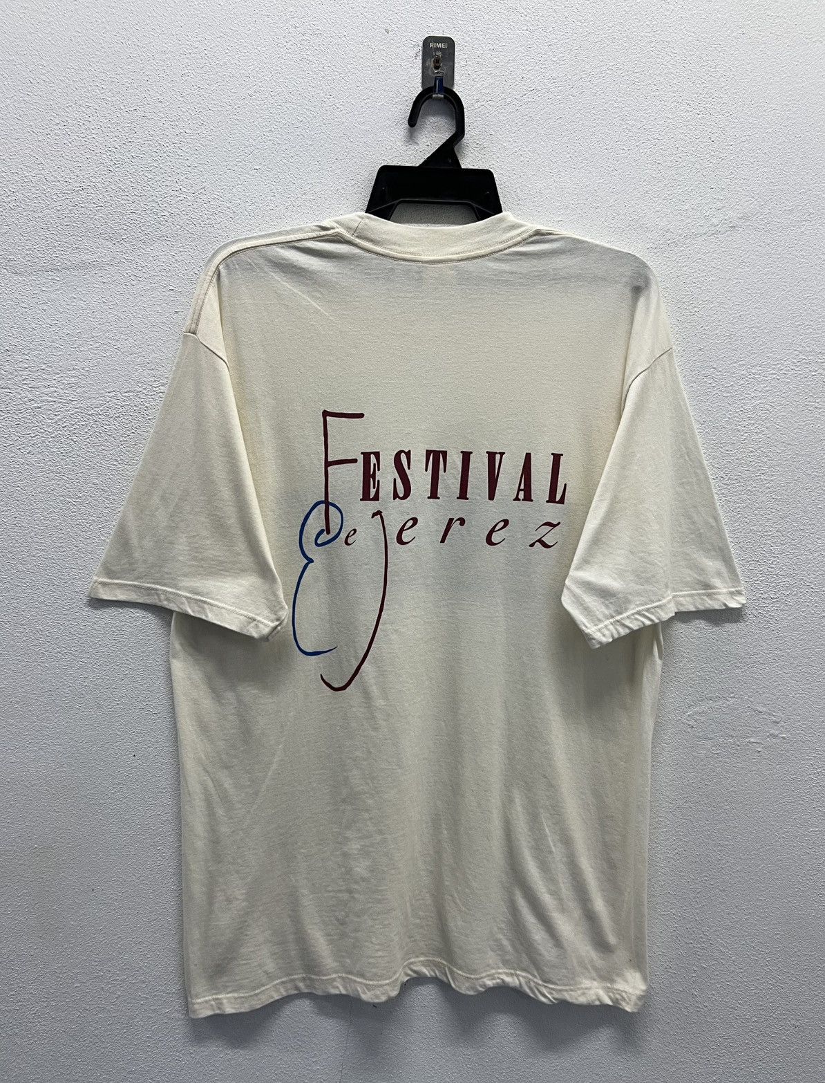 Jerzees × Vintage VINTAGE JERZEES FESTIVAL De Jerez SHIRT Size US L / EU 52-54 / 3 - 2 Thumbnail