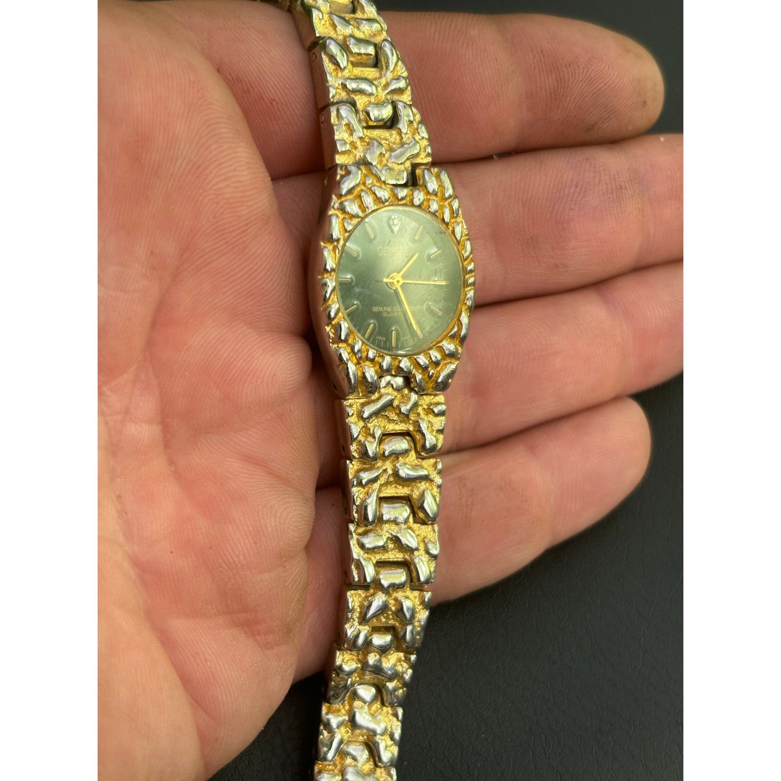 (B).Stroy Geneve Diamond PIM087Nugget Women’s Watch! New Battery! Size ONE SIZE - 6 Thumbnail