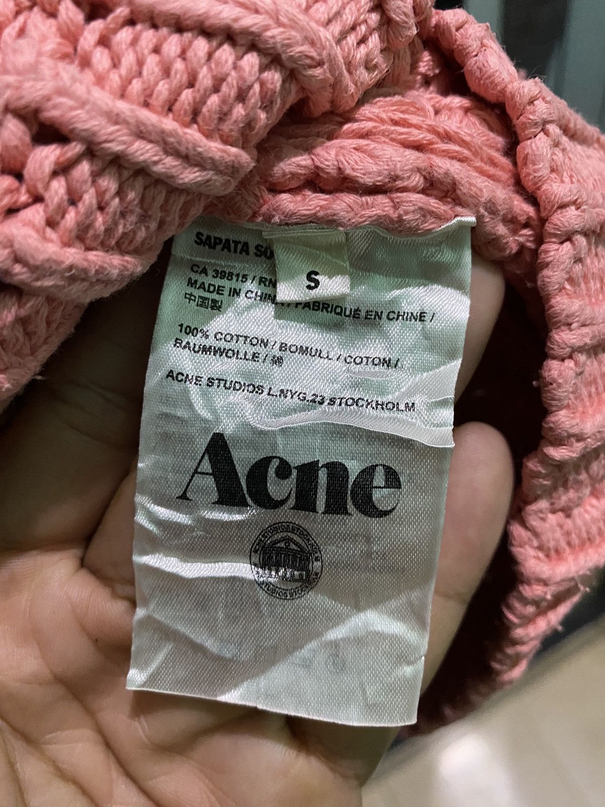 Acne Studios Acne Studios Sweater Knit Size US S / EU 44-46 / 1 - 7 Thumbnail
