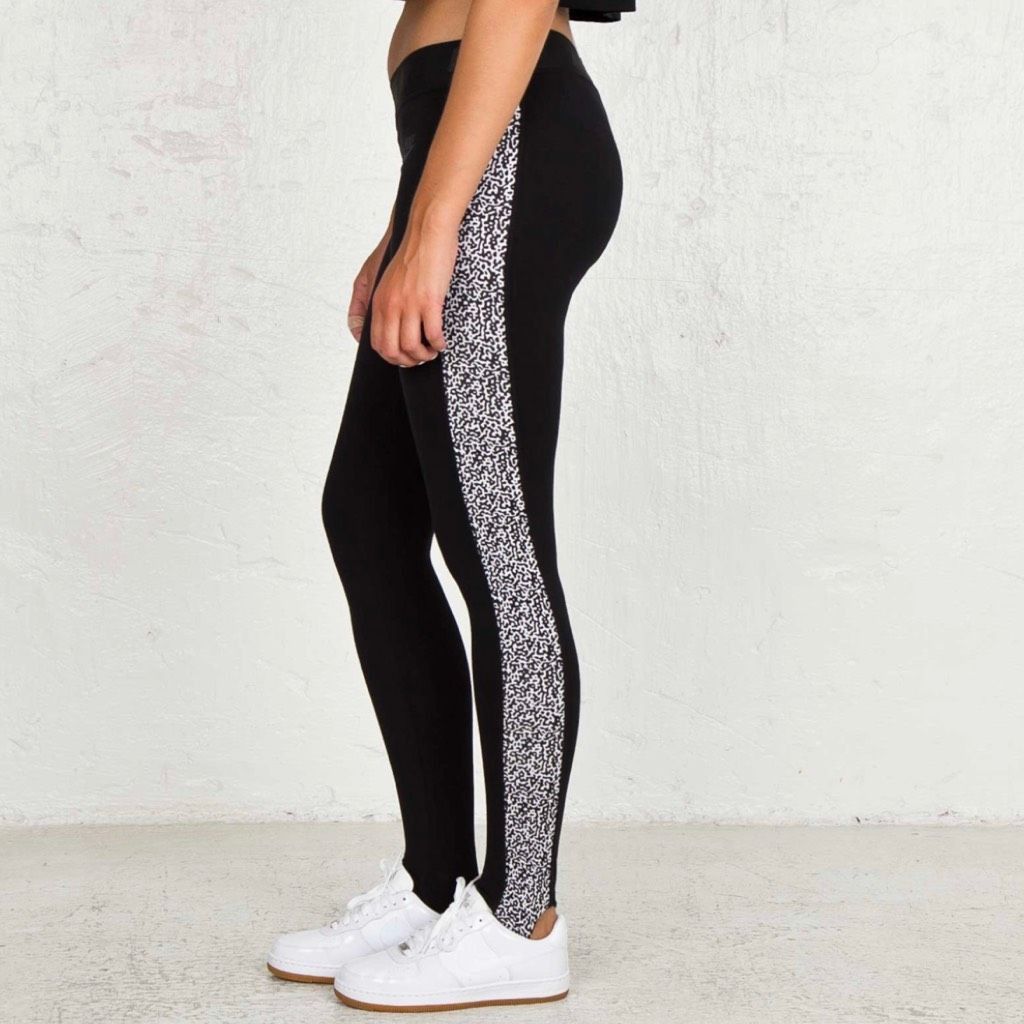 Nike Nike Leg-A-See-Stirrup Leopard Print Colorblock Side Stripe Leggings, Women’s XS Size 25" / US 0 / IT 36 - 1 Thumbnail