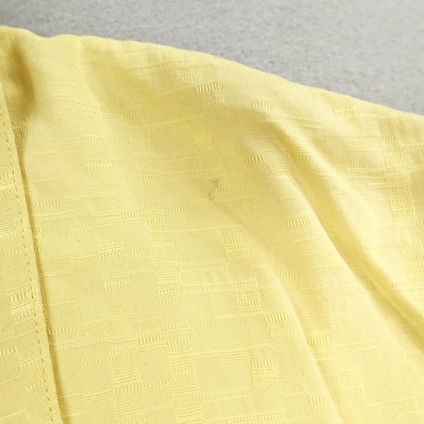 Tommy Bahama Tommy Bahama Shirt Mens Large Yellow Silk Embroidered Beach Hawaiian Tropical Graphic Print 2006 Collared Size US L / EU 52-54 / 3 - 5 Thumbnail