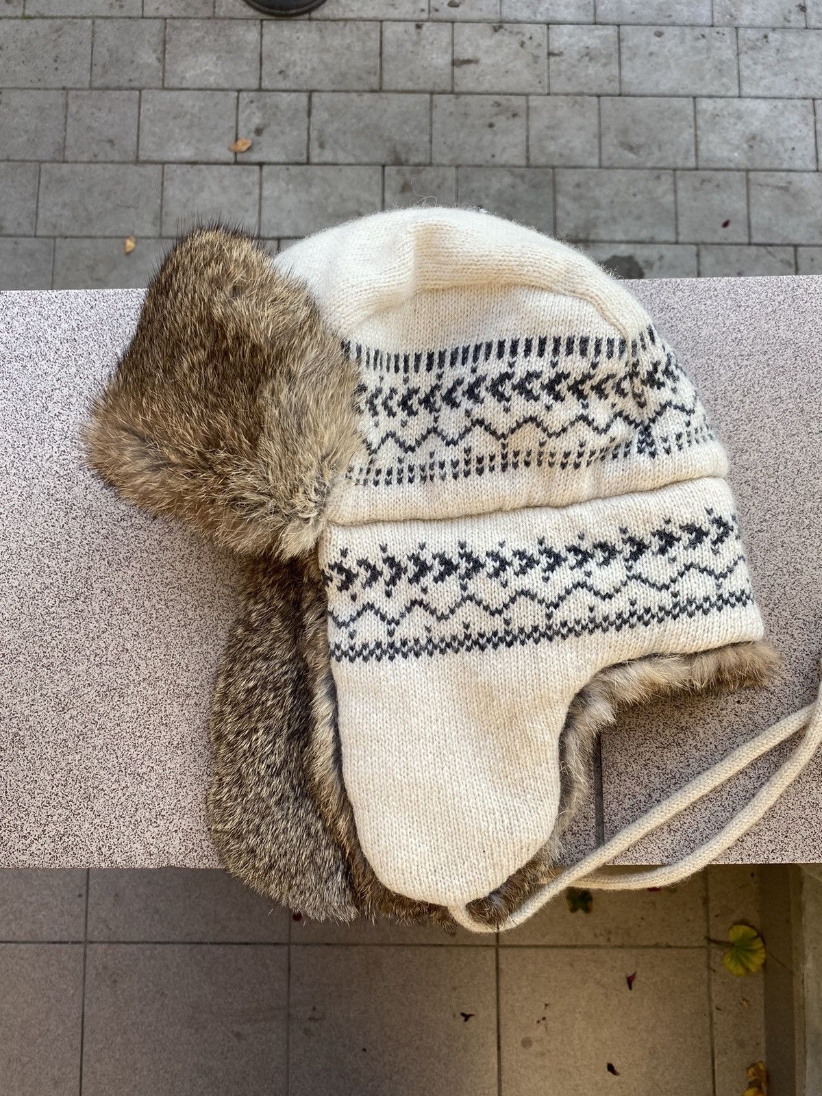 Hysteric Glamour Crazy Y2k Mohair Fuzzy Rare Hat Ushanka Punk style Size ONE SIZE - 2 Thumbnail