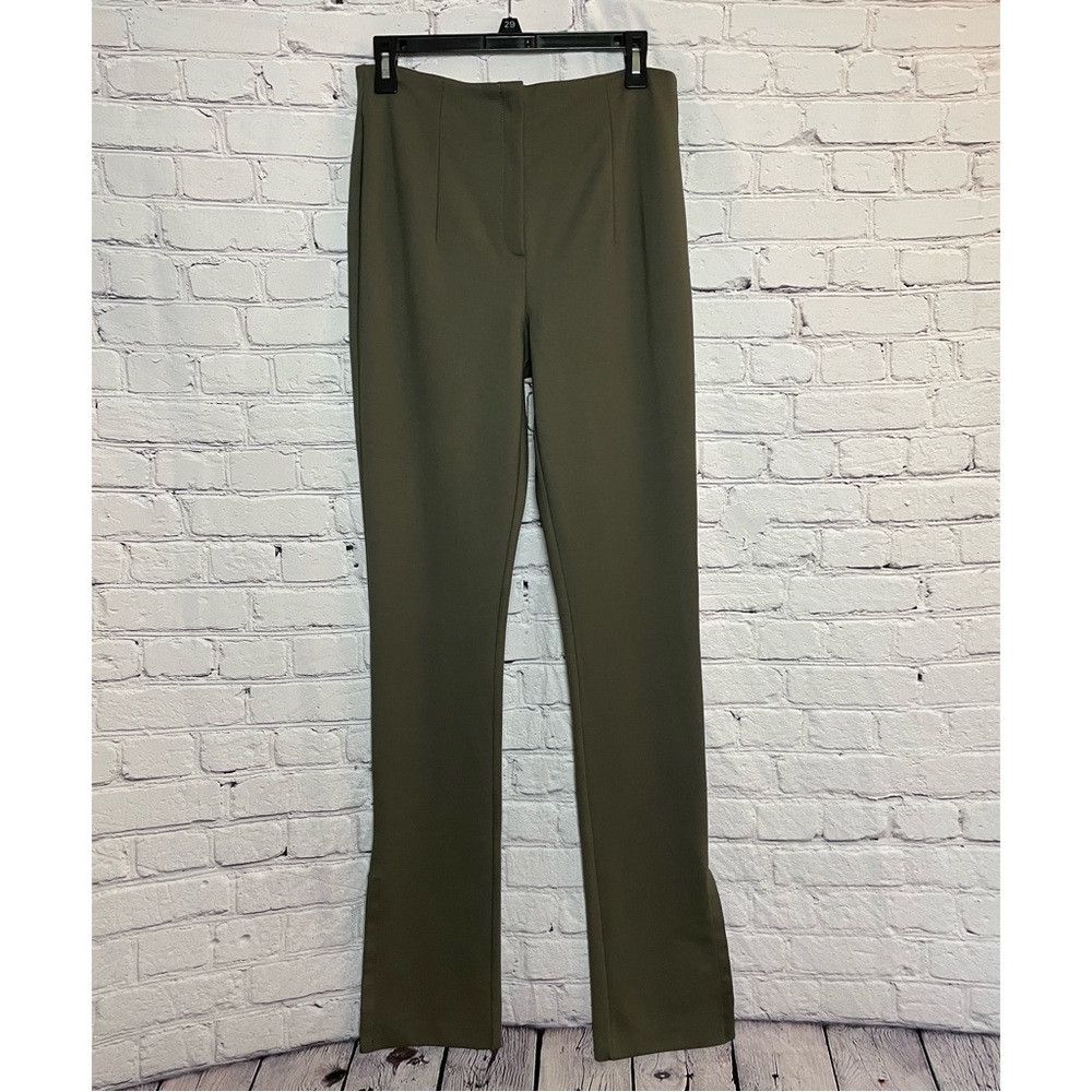 Zara NWT New Zara Grey Pants With Side Vents Size M Size 32" / US 10 / IT 46 - 4 Thumbnail