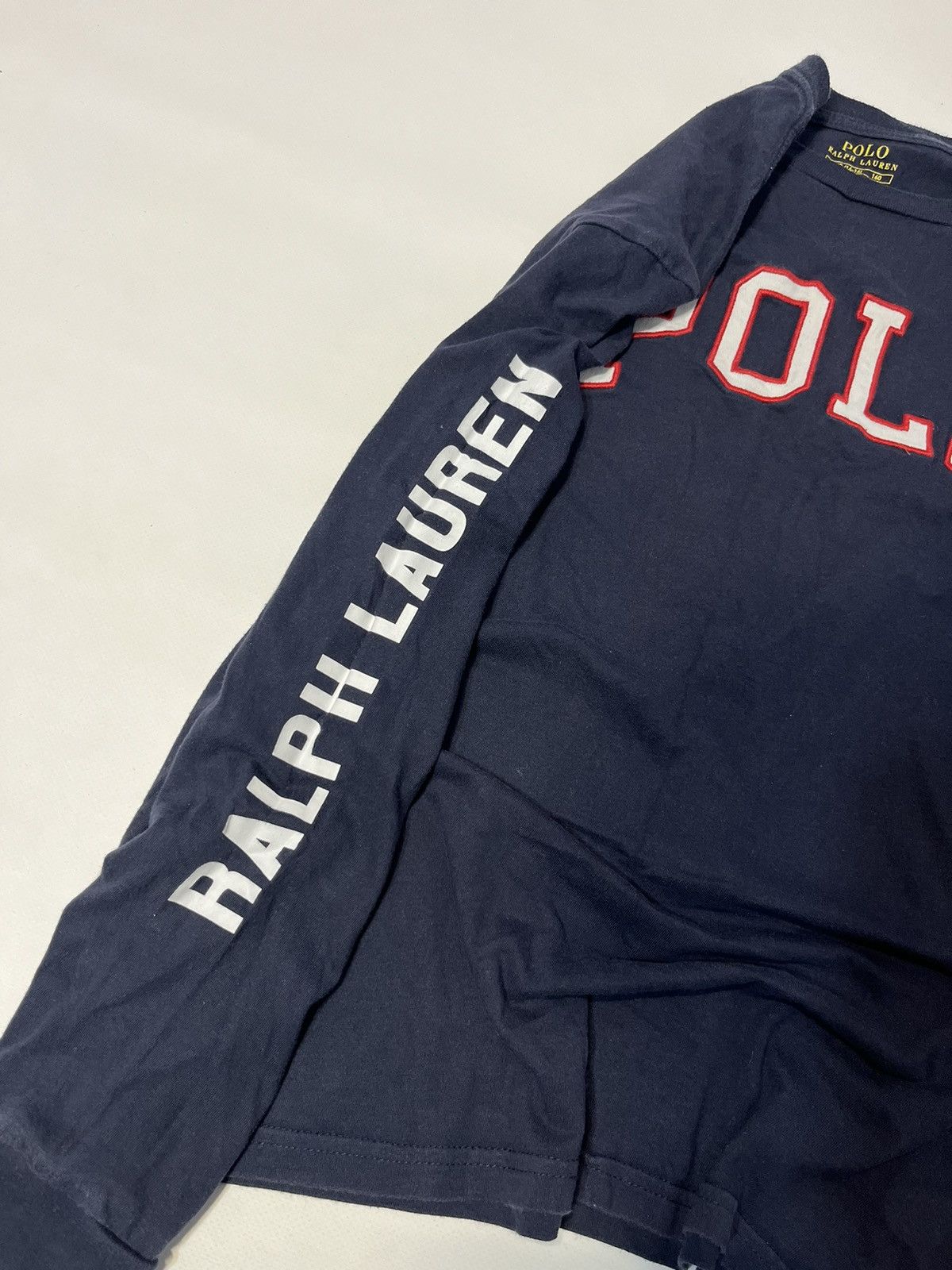 Polo Ralph Lauren × Vintage Polo Ralph Lauren Big Logo Longsleeve Size US S / EU 44-46 / 1 - 2 Thumbnail