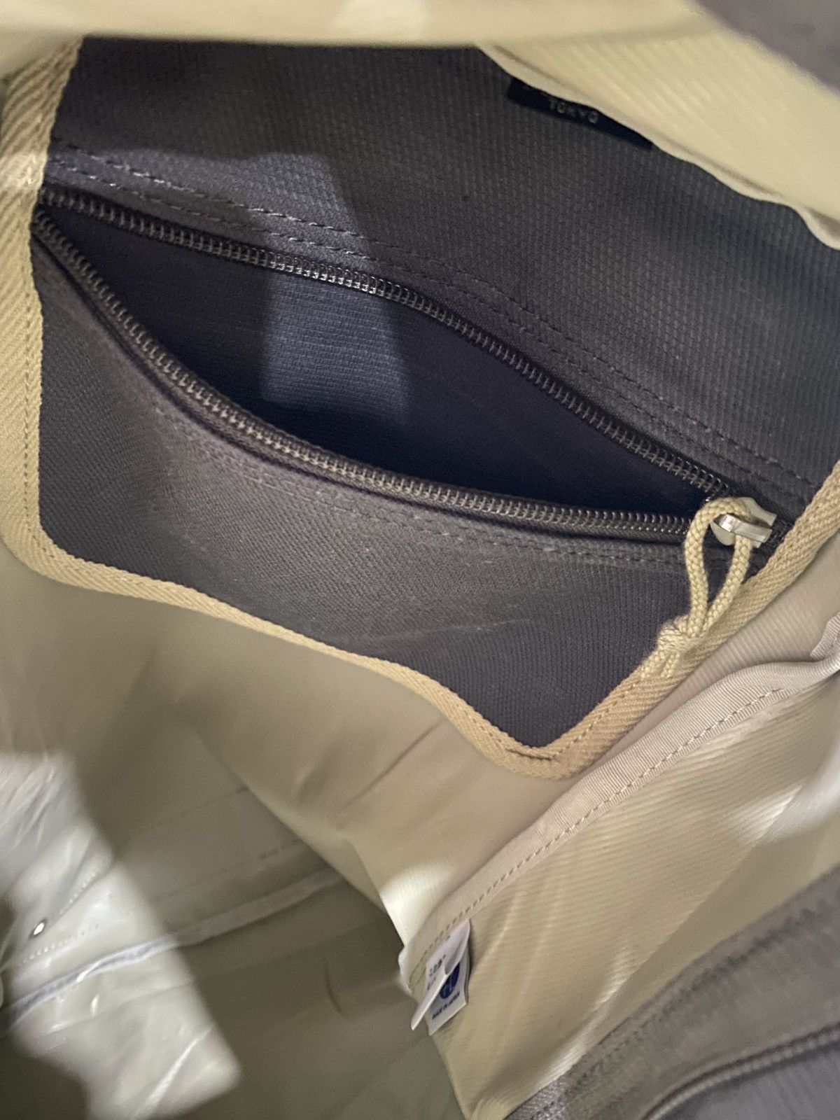 Porter PORTER Yoshida & Co Tokyo Japan Grey Canvas Casual Daypack Size ONE SIZE - 13 Thumbnail