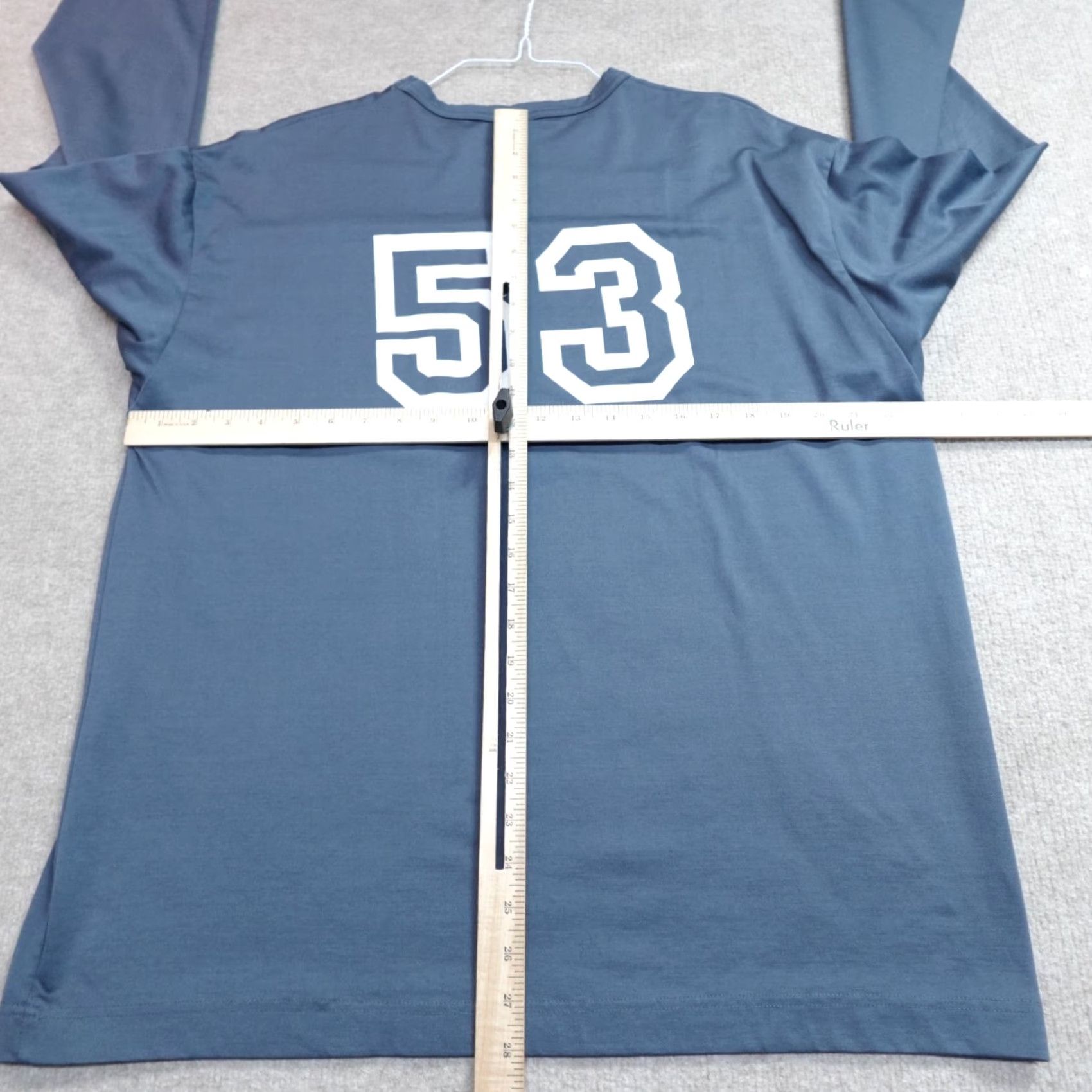 Levi's VINTAGE Levi's Sweatshirt Men L Blue Double Sided Satin Made in USA Size US L / EU 52-54 / 3 - 4 Thumbnail