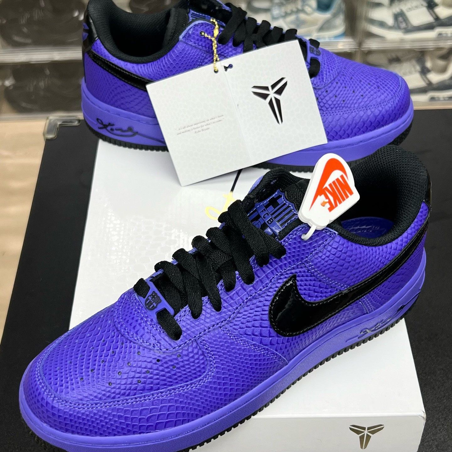Nike Nike Purple AF1 Designer Casual Size US 10 / EU 43 - 1 Thumbnail