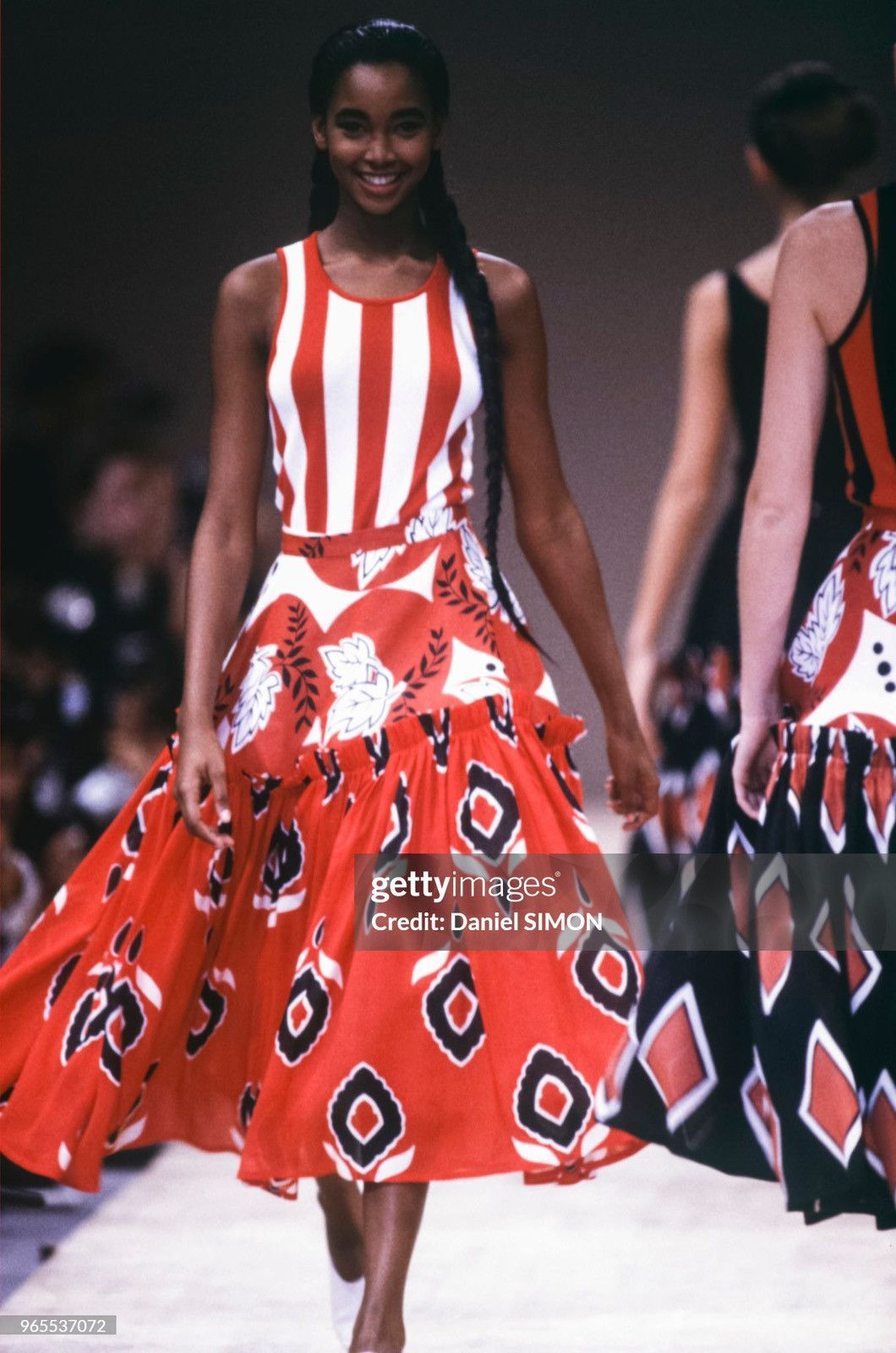 Yohji Yamamoto SS1990 Yohji Yamamoto Runway Ready To Wear Skirt Size 23" - 3 Thumbnail