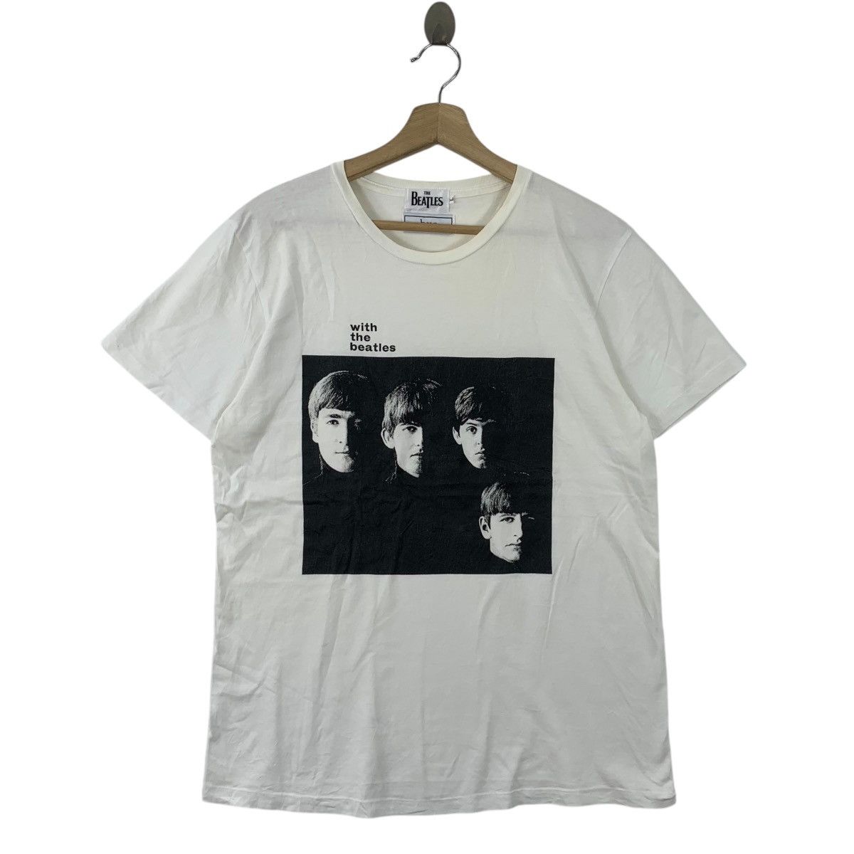 Vintage THE BEATLES x HVC JAPAN Collaboration Fotofolio Tee Shirt Size S / US 4 / IT 40 - 1 Thumbnail