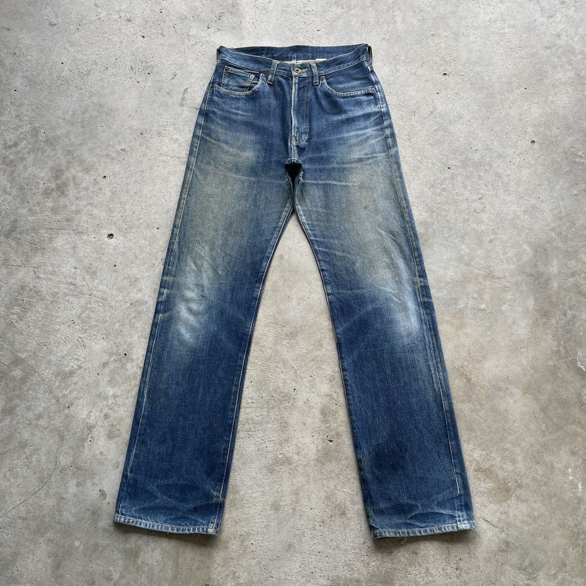 Japanese Brand W29x33 Vintage Japanese MudWash Jeans Faded Denim Pants Size US 29 - 1 Thumbnail