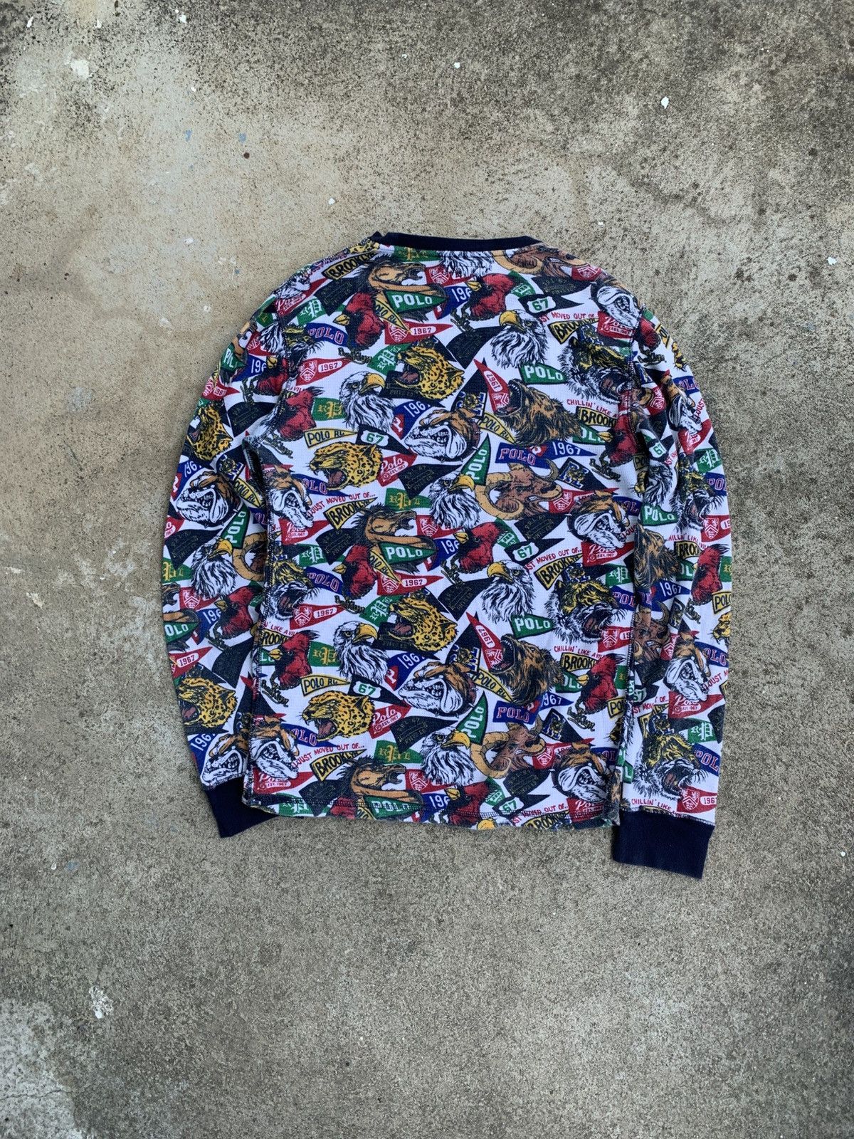 Japanese Brand × Kensho Abe × Polo Ralph Lauren POLO LONG-SLEEVED OVP STRETCH Size US XXS / EU 40 - 6 Thumbnail