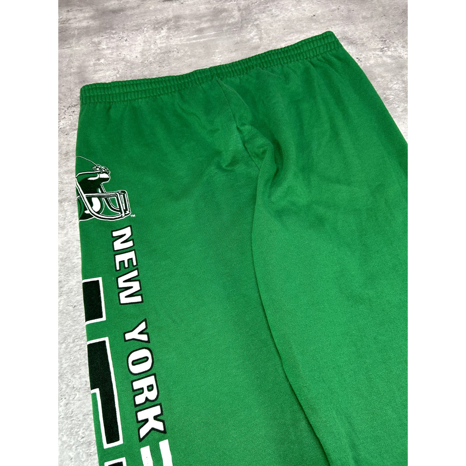NFL Vintage 80s/90s New York Jets NFL Sweat Pants Size Medium Size US 33 - 7 Thumbnail