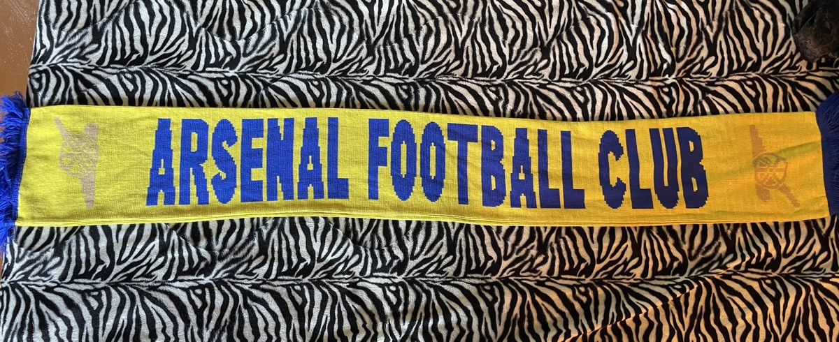 Vintage Vintage Arsenal Football Club Emirates Stadium Soccer Scarf Size ONE SIZE - 8 Thumbnail