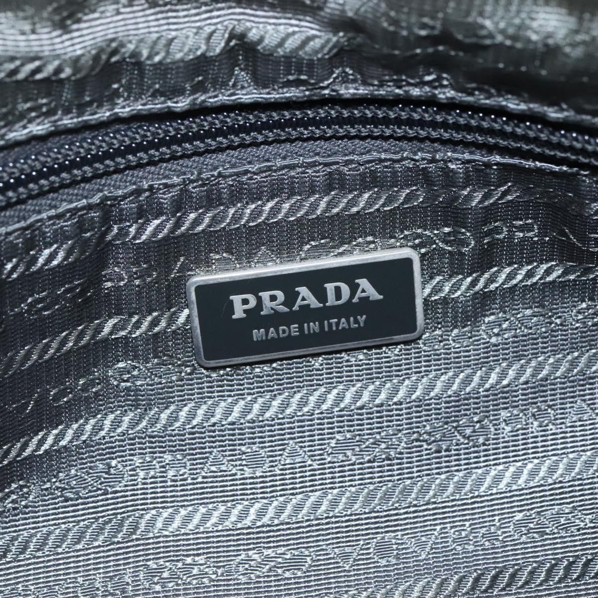 Prada PRADA Hand Bag Nylon Gray Size ONE SIZE - 16 Thumbnail
