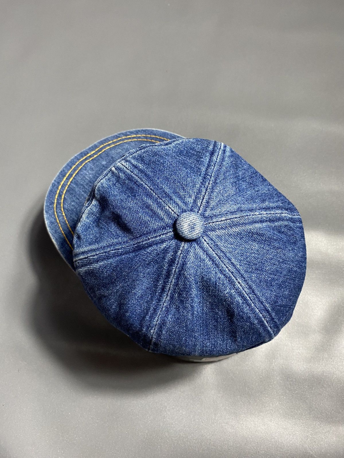 Vintage Vintage DOHC Racing Denim Hat Size ONE SIZE - 4 Thumbnail