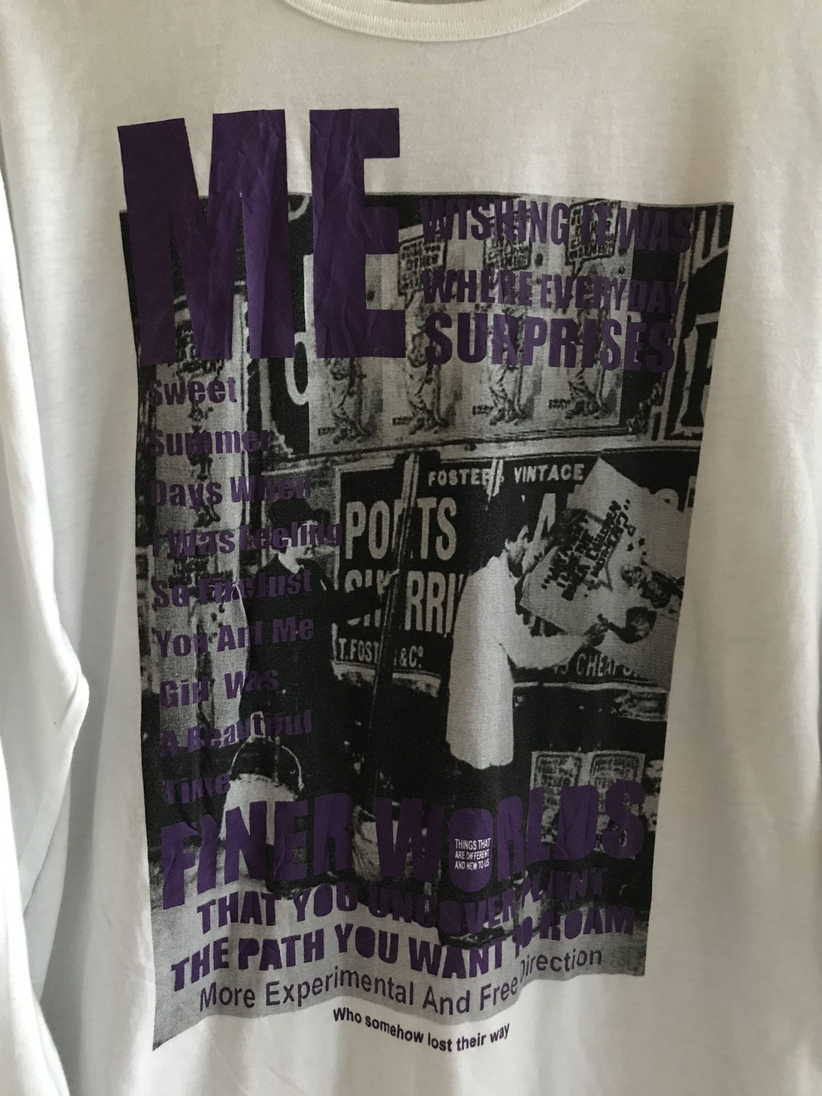 Hysteric Glamour Japanese Brand Poem Poster by One After Size US L / EU 52-54 / 3 - 3 Thumbnail