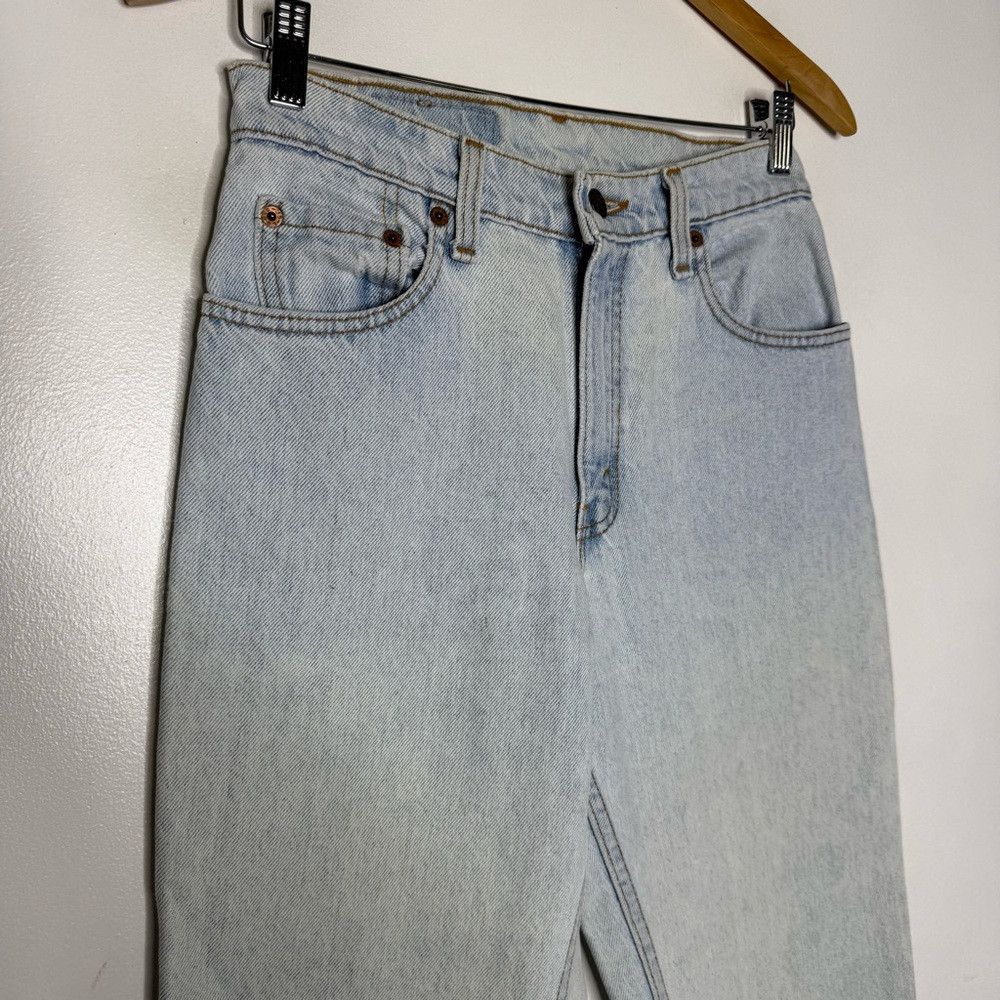 Levi's Vintage Clothing Levi’s 550 Relaxed Fit Taper Women’s Vintage 1990’s Jeans 7 Size 26" / US 2 / IT 38 - 7 Thumbnail