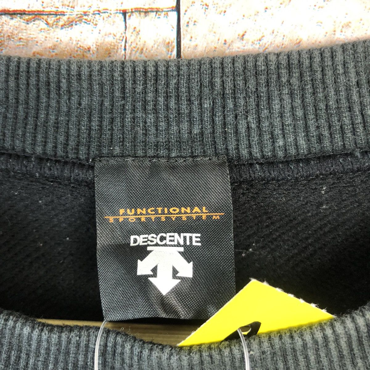 Descente × Vintage Descente vintage Black Sweatshirt #A527 Size US M / EU 48-50 / 2 - 9 Thumbnail