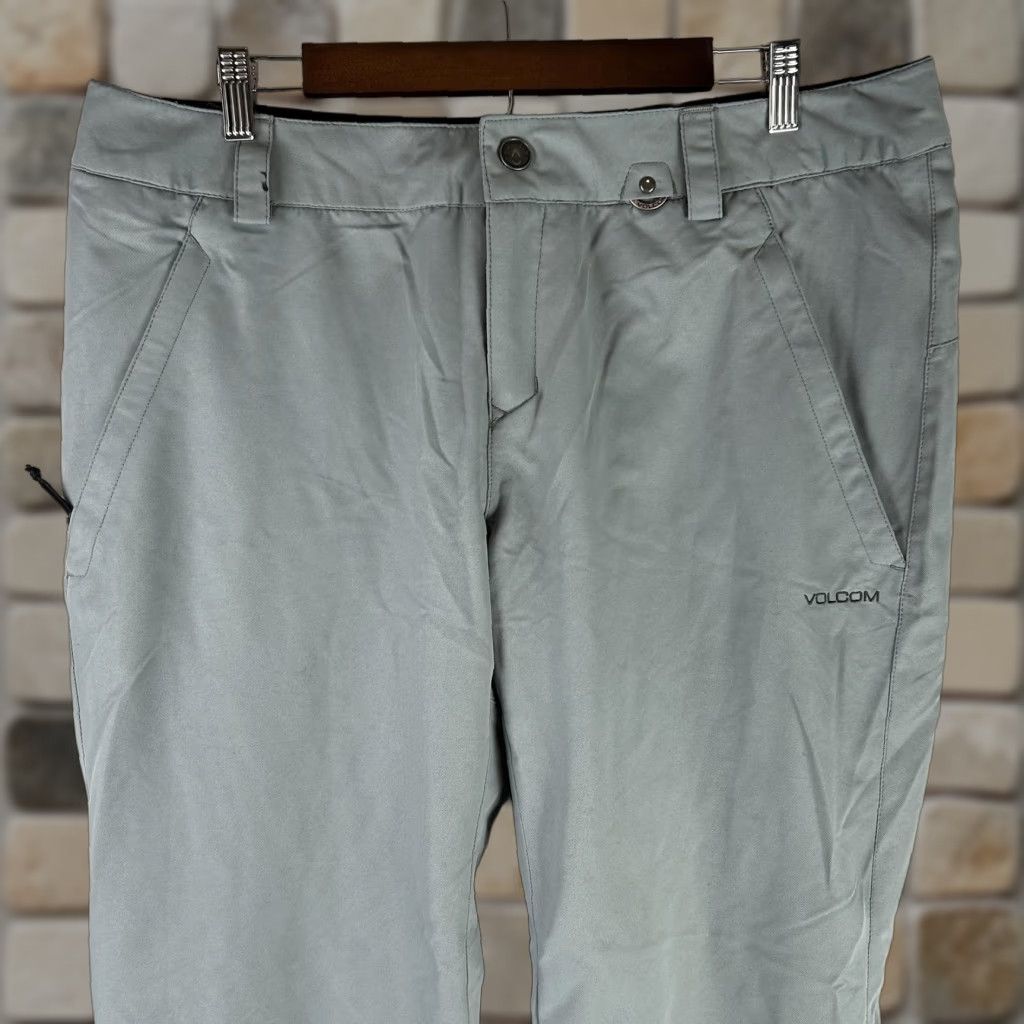 Volcom Volcom Snow Pants Mens XL Gray Insulated Waterproof Ski Twill Lined 10K/10K Size US 36 / EU 52 - 1 Thumbnail